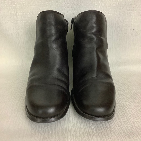 KAREN SCOTT “Rodeo” Brown Leather Booties SZ-7W - Picture 3 of 12